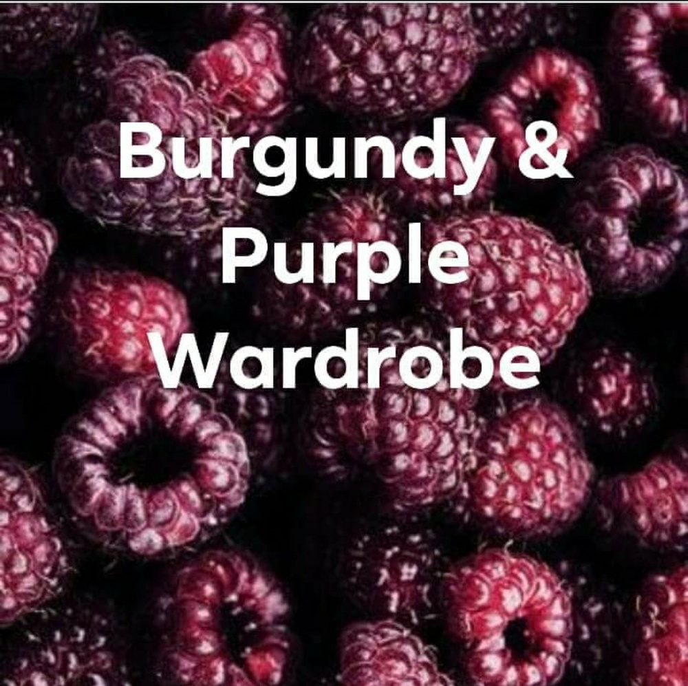 🍷Red Wine, Burgundy & Purple Hues